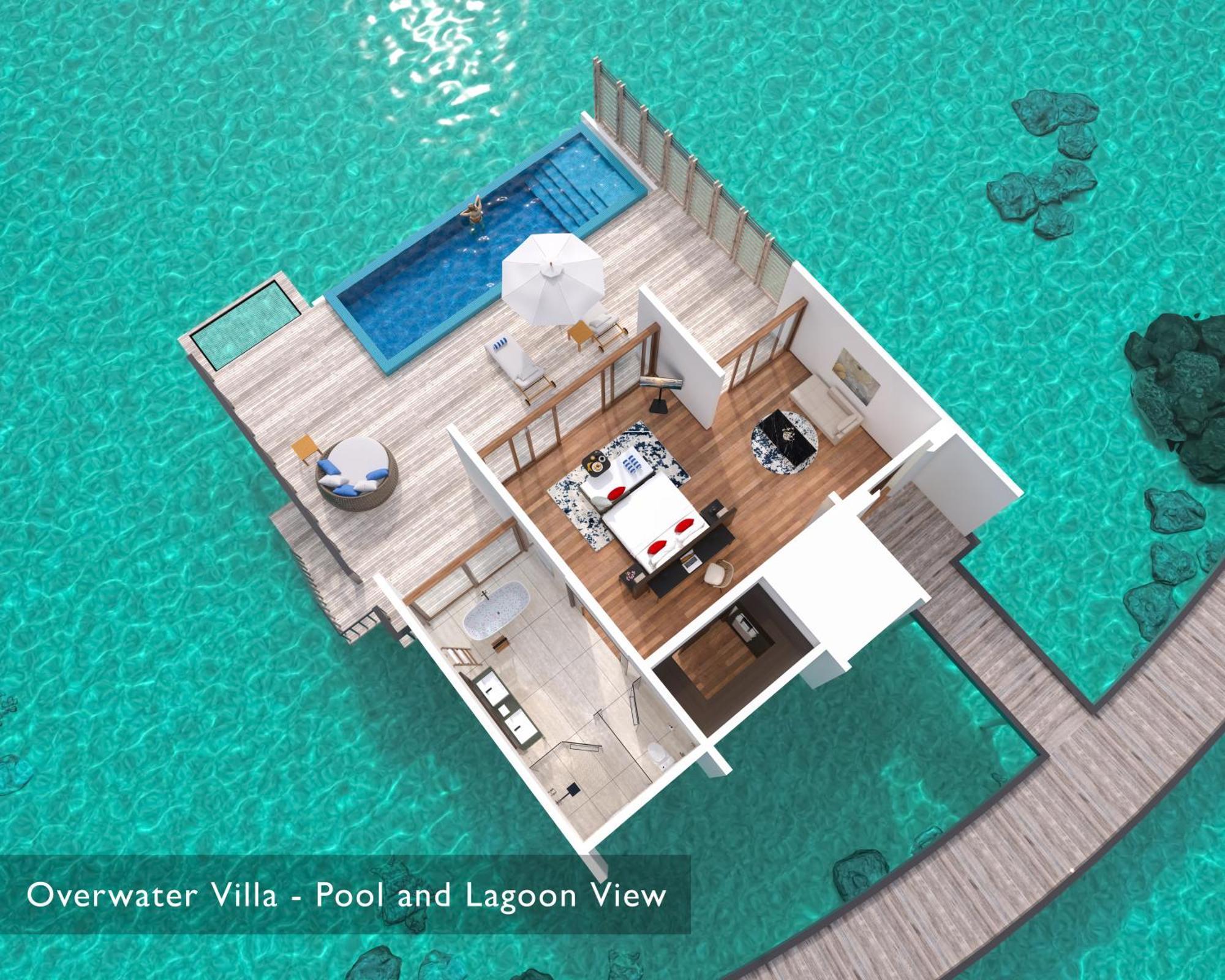 Radisson Blu Resort Maldives With 50 Percent Off On Sea Plane Round Trip 03 Nights & Above Fenfushi Exterior foto Overwater Villa