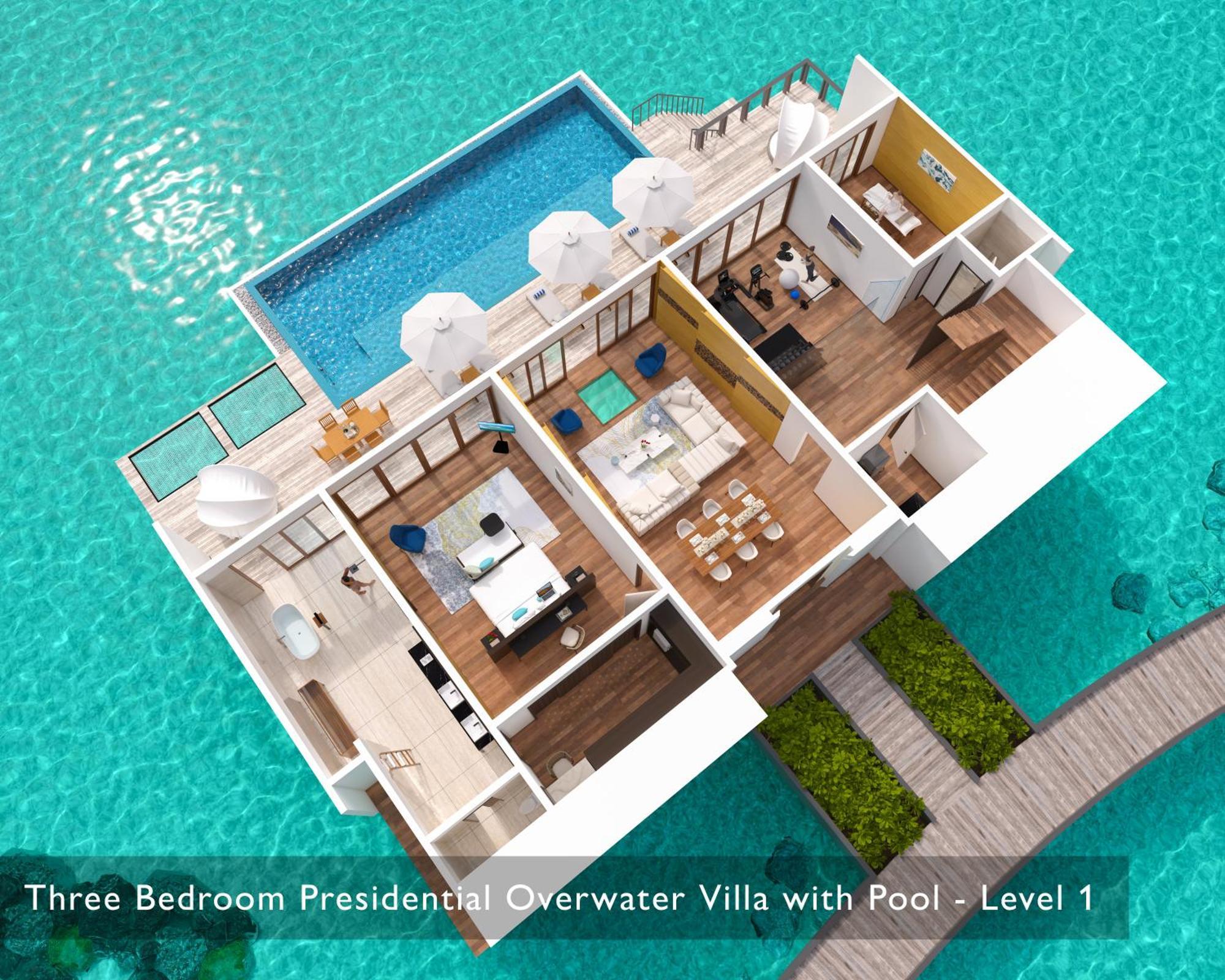 Radisson Blu Resort Maldives With 50 Percent Off On Sea Plane Round Trip 03 Nights & Above Fenfushi Habitación foto