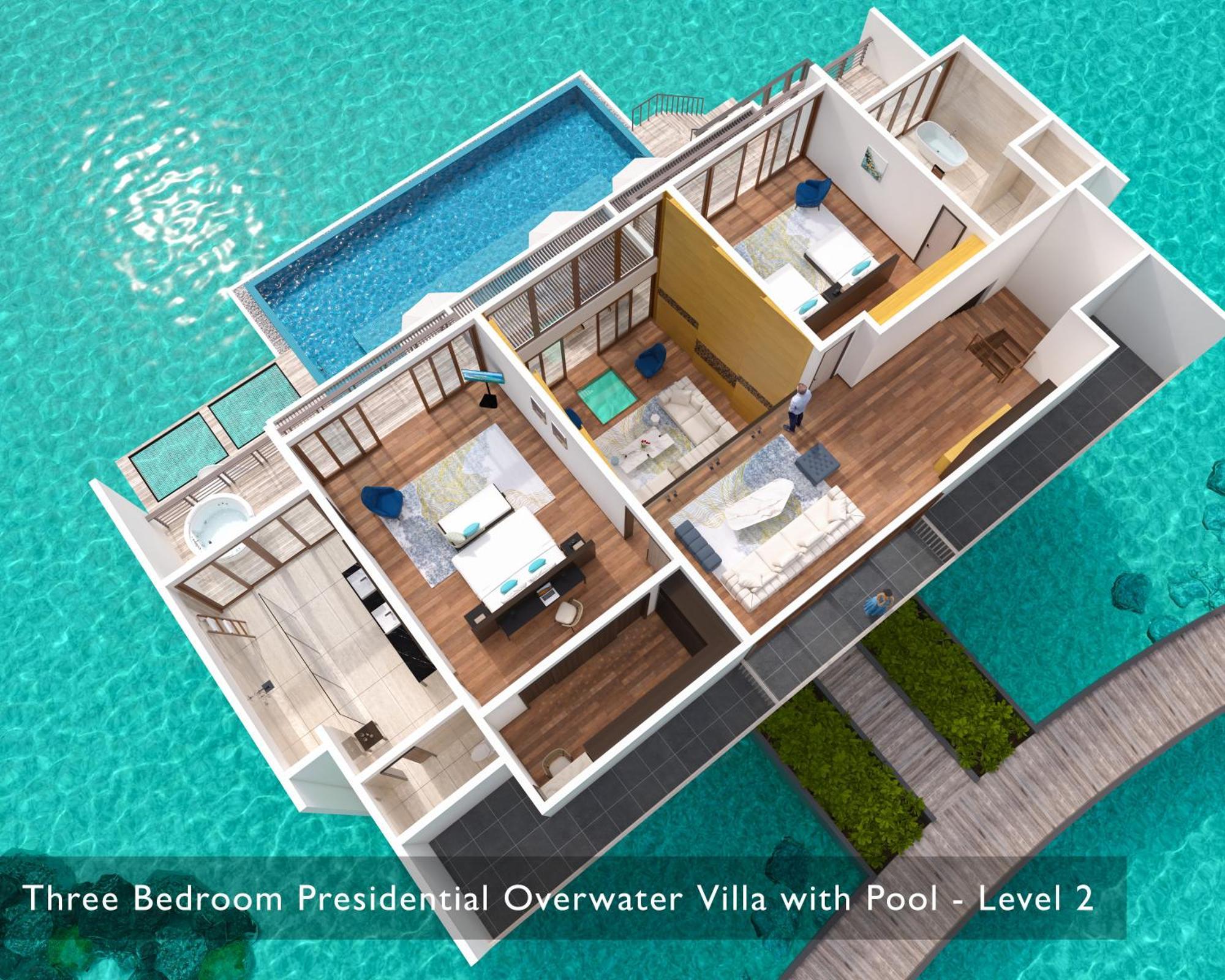 Radisson Blu Resort Maldives With 50 Percent Off On Sea Plane Round Trip 03 Nights & Above Fenfushi Habitación foto
